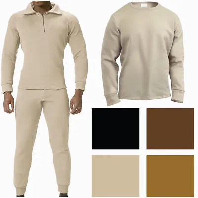 Rothco ECWCS Military Fleece Thermals Winter Underwear Long Johns Base Layer • $27.99