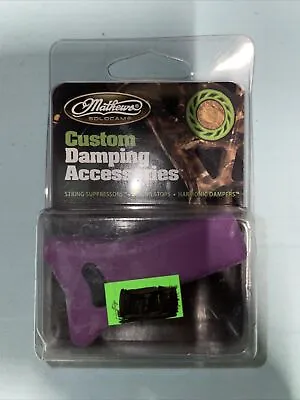 New Mathews Genuine Damping Accessories Rubber DDS ASY W/Gel PURPLE 80543 • $14.99