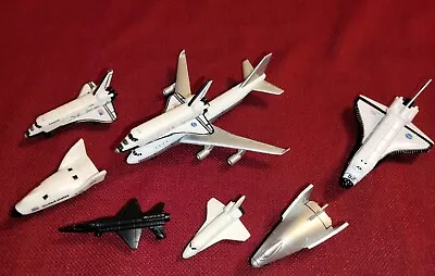 Realtoy Diecast Toy Airplane With Space Shuttles & Spaceships 8 Pieces  • $10