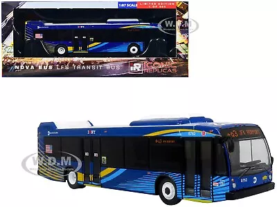 Nova Bus Lfsd Transit Bus  Mta New York City  1/87 By Iconic Replicas 87-0498 • $49.95