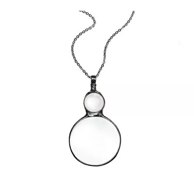 10x Magnifying Glass Necklace For Women 10x Monocle Loupe Magnifier Necklace • $15.37