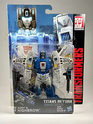 Transformers Generations Titans Return Xort & Highbrow Figure Hasbro • $24.99