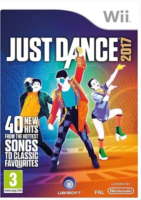 Just Dance 2017 [DISC ONLY] (Nintendo Wii) [PAL] - WITH WARRANTY • $14.15