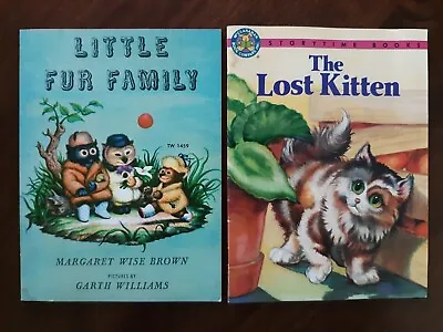$16.50 • Buy 2 Bks - Little Fur Family - M. Brown And The Lost Kitten - J. Albee - Softcover