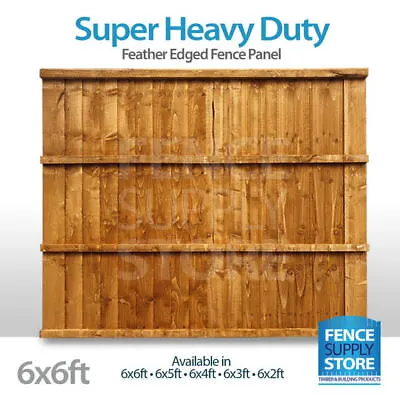 £28.99 • Buy ⭐️ Super Heavy Featheredge Fence Panels ⭐️ All Sizes Stocked ⭐️Please Read ! ⭐️