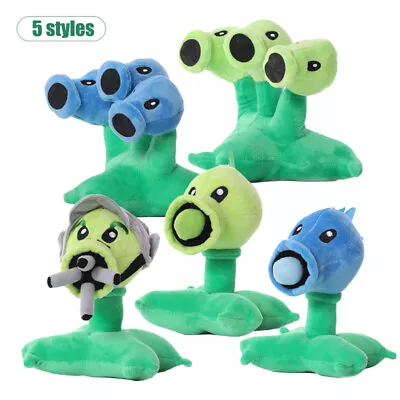 Plants Vs Zombies Pea Shooter Plush Toy PVZ Snow Pea Soft Stuffed Doll Kids Gift • $16.55