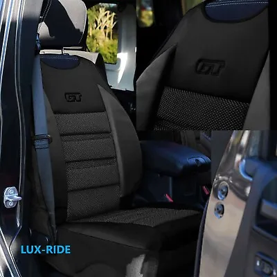 VW Caddy New Beetle Polo Passat ONE SEAT COVER MAT ARTIFICIAL LEATHER & FABRIC • $43.50