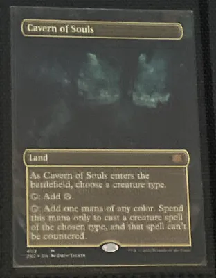 Cavern Of Souls Borderless  NM Foil Double Masters 2022 402 Unplayed • $51.98