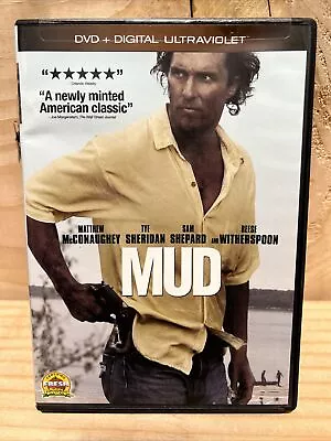 Mud DVD Matthew McConaughey Tye Sheridan Sam Shepard Reese Witherspoon BRAND NEW • $7