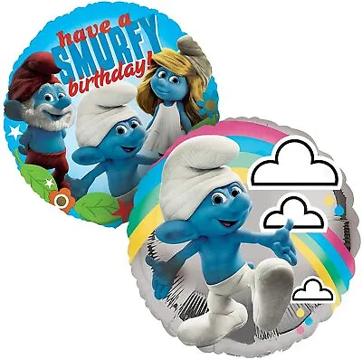 $2.99 • Buy Smurfs 18  Mylar Foil Balloon