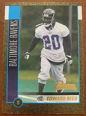 Ed REED 2002 Bowman Gold RC Rookie Card #138 3/50 SP Ravens Hurricanes HOF • $199.99
