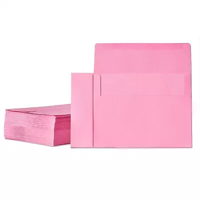 Invitation Envelopes 100-Pack 5x7 Envelopes A7 Envelopes For Invitations Pink... • $22.55