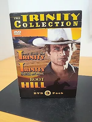 Terence Hill & Bud Spencer Sealed 3-DVD Box Set They Call Me Trinity Collection • $18.99