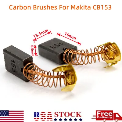 Carbon Brushes CB153 For Makita Chain Saw Circular Drilling Cutting • $6.99