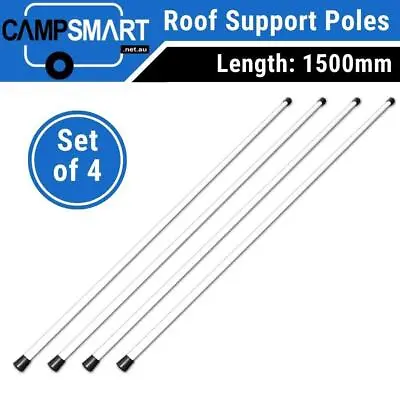 Camper Trailer Roof Support Poles Set Of 4x 1.5m - Jayco Swan Eagle Hawk Dove • $79.95