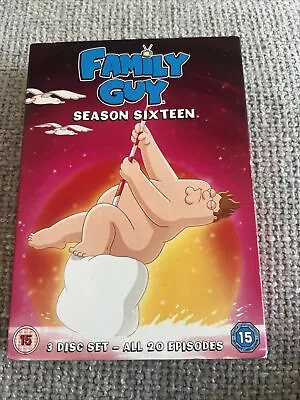 Family Guy - Season 16 [DVD]  R2 New/Sealed Free P&P • £5.89