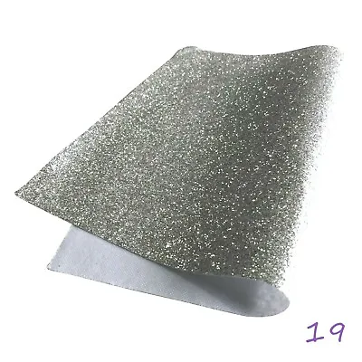 Glitter Fabric Material A4 A5 Sheets  Bows Bags Shoes Crafts Code # 243 • £1.99