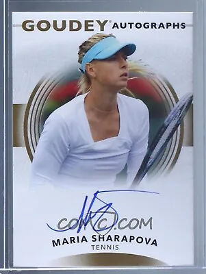 2022 Upper Deck Goodwin Champions Maria Sharapova Auto Goudey RARE SP Tennis • $299.99