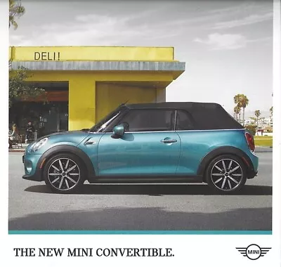 2016 MINI COOPER CONVERTIBLE Sales Brochure Folder US 16 S • $7