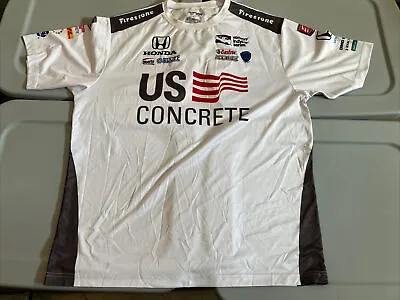 Marco Andretti Vintage Indycar Racing Car White Jersey #98 Rare Size XXL 2XL • $99.99