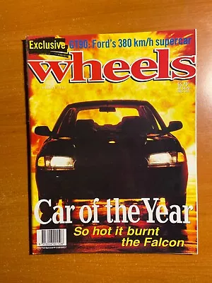 Wheels Magazine - January 1995 - 380kmh Ford GT90 - Car Of The Year • $14.90