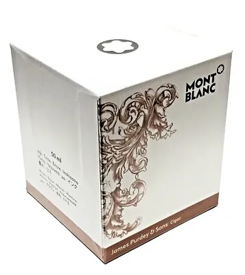 Montblanc Ink Bottle 50 Ml James Purdey & Sons Cigar Scent Brown 119597 Mb119597 • $35