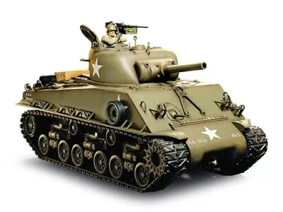 Tamiya 56014 1/16 Scale RC Tank U.S M4 Sherman 105mm Howitzer Assembly Kit • $699