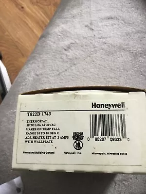 Honeywell Room Stat Model T822D1743 • £20