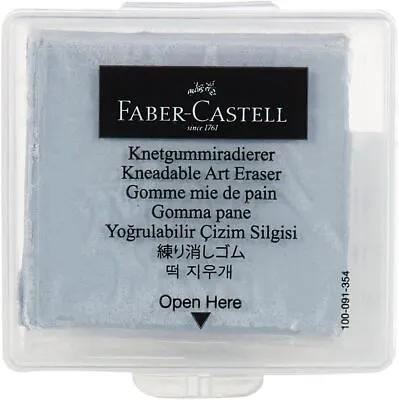 Faber-Castell Kneaded Eraser With Case Grey One Size  • $6.95