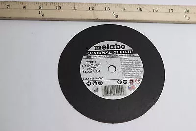 Metabo Slicer A60TZ Steel/Stainless Steel 6  X .040  X 3/8  655999000 • $2.46