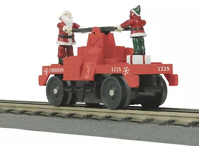 MTH Christmas Operating Hand Car NIB 30-5234 *ST • $89.95