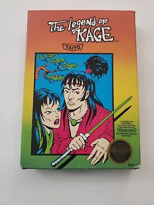 Empty Box Only NES Nintendo The Legend Of Kage Game • $10