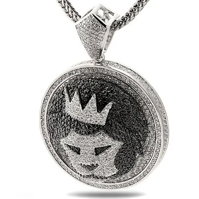 $475 • Buy 925 Sterling Silver Lion King Pendant Royal Crown Design Stylish Party Wear