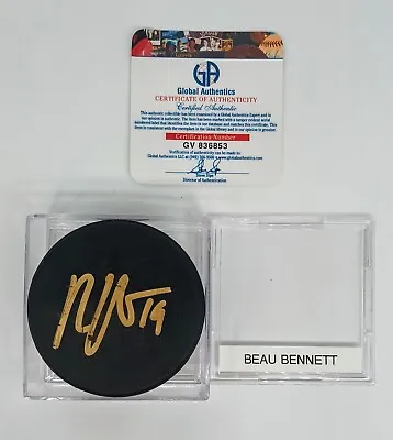 $28.95 • Buy Authentic Autographed Nhl Hockey Puck Beau Bennett Pittsburgh Penguins Auto Coa 