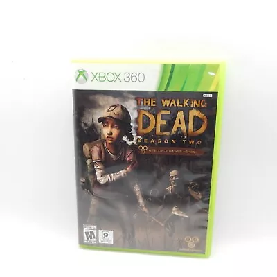 The Walking Dead Season Two Microsoft Xbox 360 2014 No Manual Tested And Working • $4.80