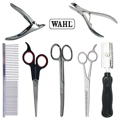 Wahl Pet Grooming Curved Thinning Scissors Guillotine Clipper Dog Puppy Haircut  • £7.99