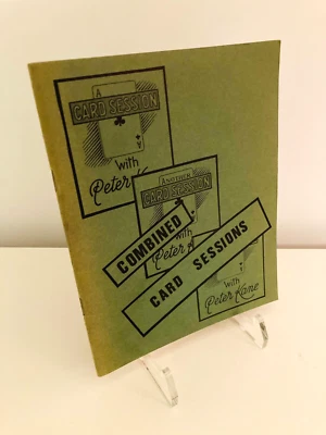 £10 • Buy Combined Card Sessions By Peter Kane Rare Card Magician Magic Conjuring Book