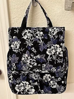 Vera Bradley Frosted Floral Quilted Toiletries/cosmetics Hanging Travel Bag • $20