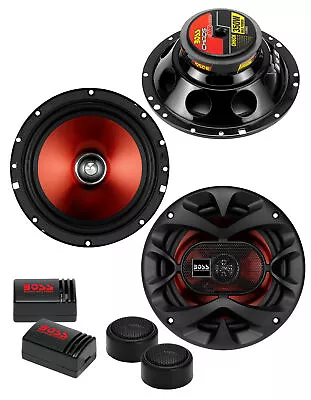 BOSS Audio Systems CH6CK 6.5” Component Car Speakers 350 Watts Full Range • $64.99