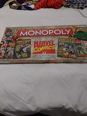 Marvel Comics Monopoly New Sealed US Board Game Collector's Edition • £70