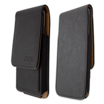 $24.63 • Buy Caseroxx Flap Pouch For Sony Xperia XA2 Ultra In Black Made Of Genuine Leather