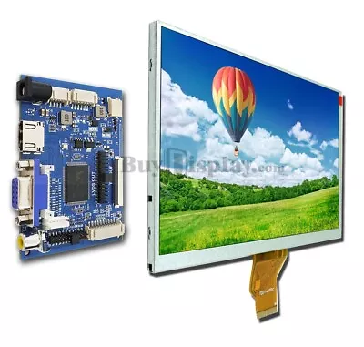 7  Inch TFT LCD Module Display W/HDMI+VGA+Video AV Driver Board For Raspberry PI • $38.88