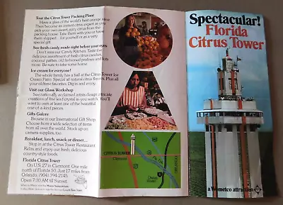 Spectacular! Florida Citrus Tower - A Wometco Attraction Brochure • $3.88