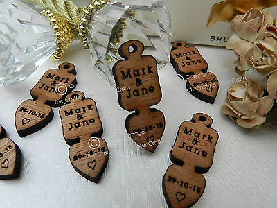 £1.71 • Buy Personalised Love-Spoons Tokens, Favours, Table Decorations, Vintage Wedding