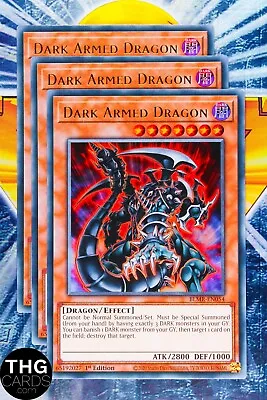 Dark Armed Dragon BLMR-EN054 1st Edition Ultra Rare Yugioh Card Playset • £1.89