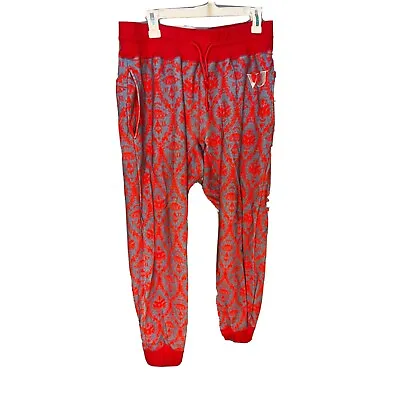 $450 • Buy Maison Valentino Undercover UFO Red Blue Jogger Sweatpant AW 19 34” L