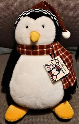 Pristine 1998 Debbie Mumm 18  Mummford's Great Christmas Adventure Plush Penguin • $44.99