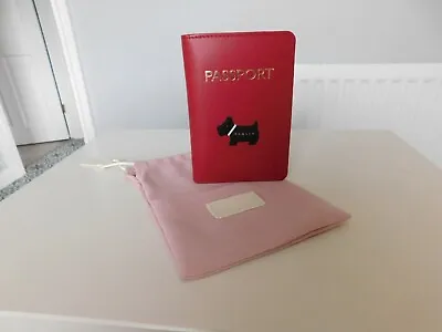 £30 • Buy New Hertiage Radley Red Soft Leather Passport Cover, With Tags & Dust Cover