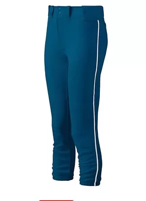 Mizuno Womens Navy Blue Performance Fastpitch Softball Pants XL  RN 89730 • $16