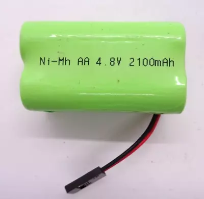 Futaba Type 4.8 Volt 2100mah High Capacity Nimh Receiver Square Battery Pack New • £10.99